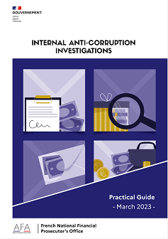 Couverture guide enquête interne anglais