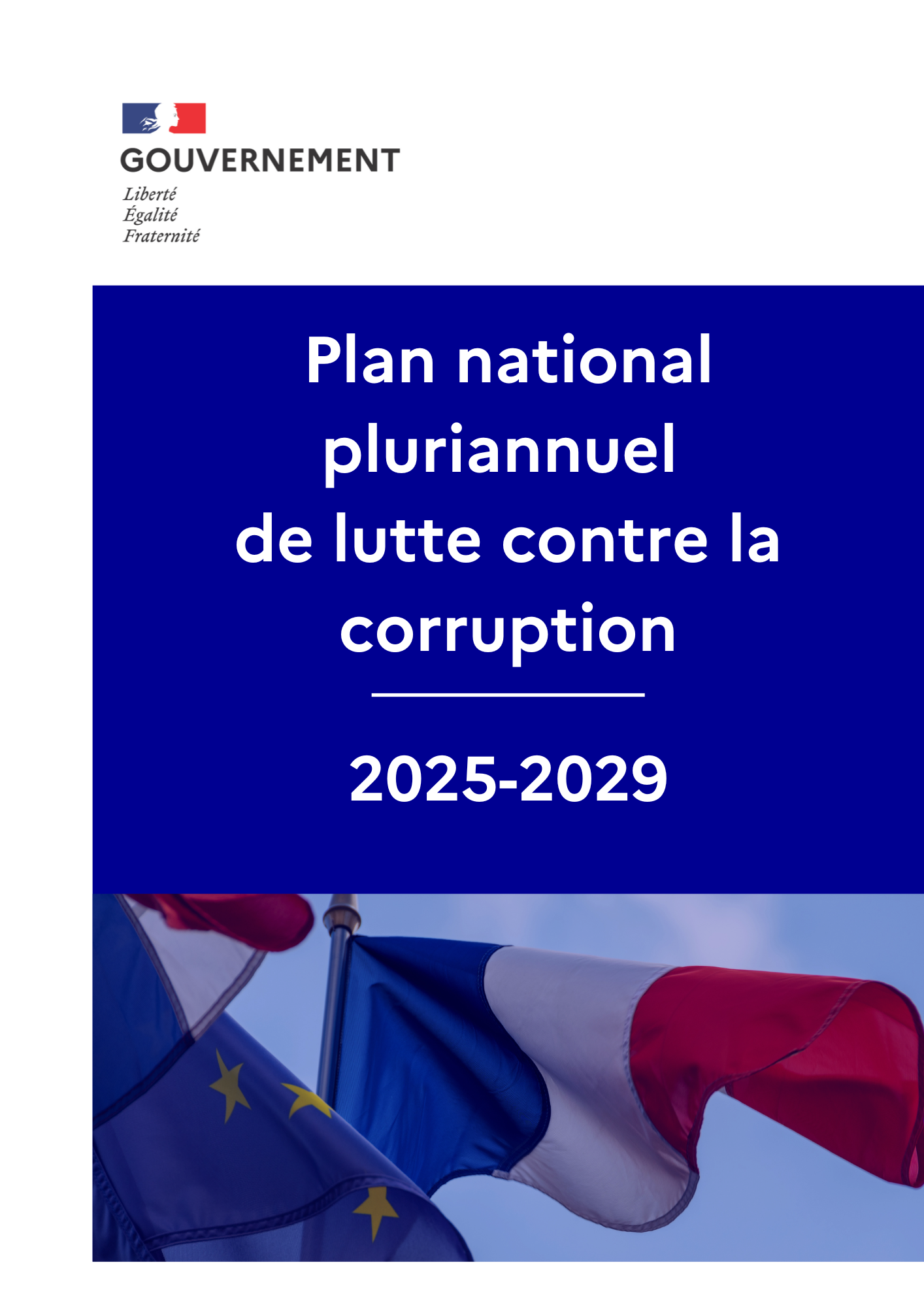 Plan national pluriannuel de lutte contre la corruption 