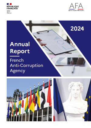 Couverture du rapport d'activité 2024 en anglais