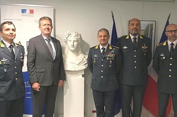 Visite de la delegation italienne